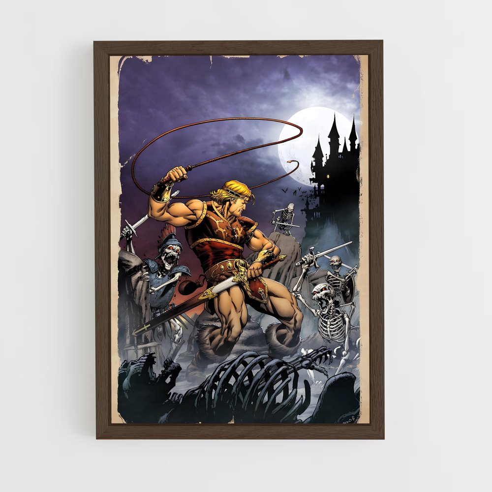 Poster Barbarie Éternelle – affiche Castlevania (vue 5)